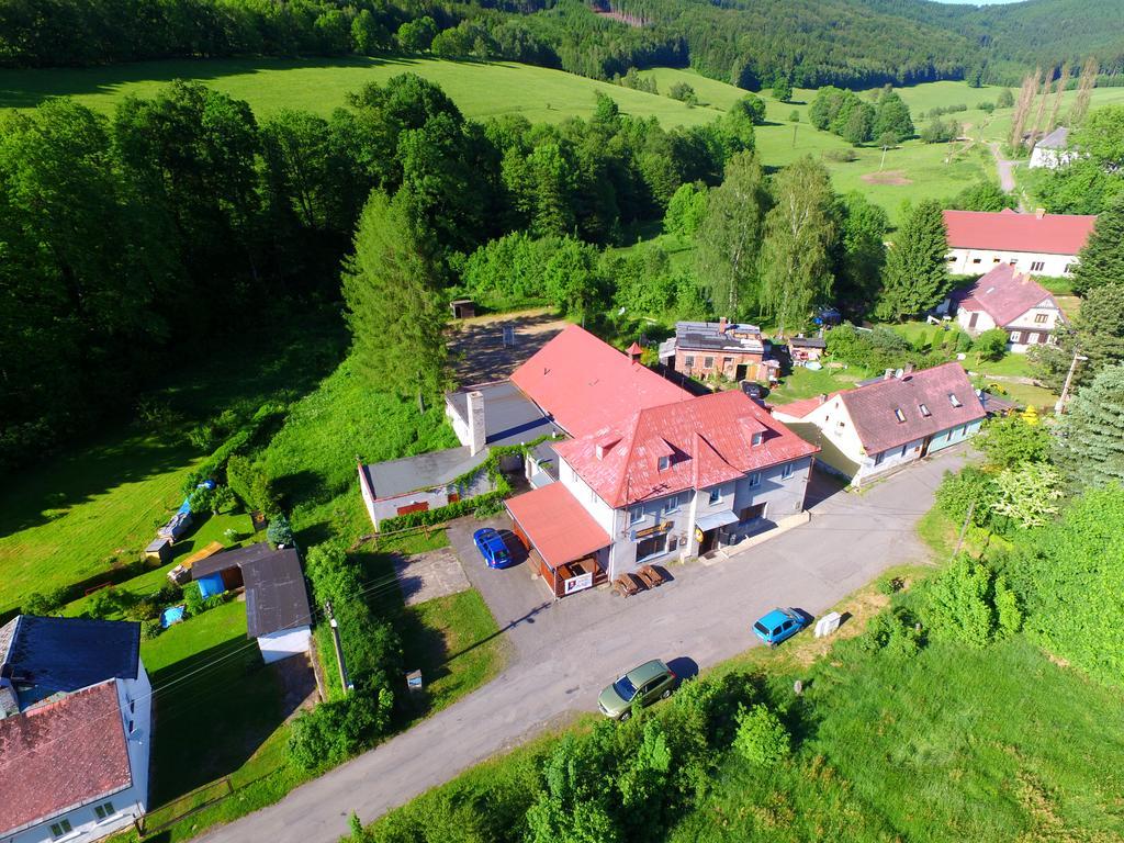 Pension Vzlet S Telocvicnou Lázně Libverda Exterior foto